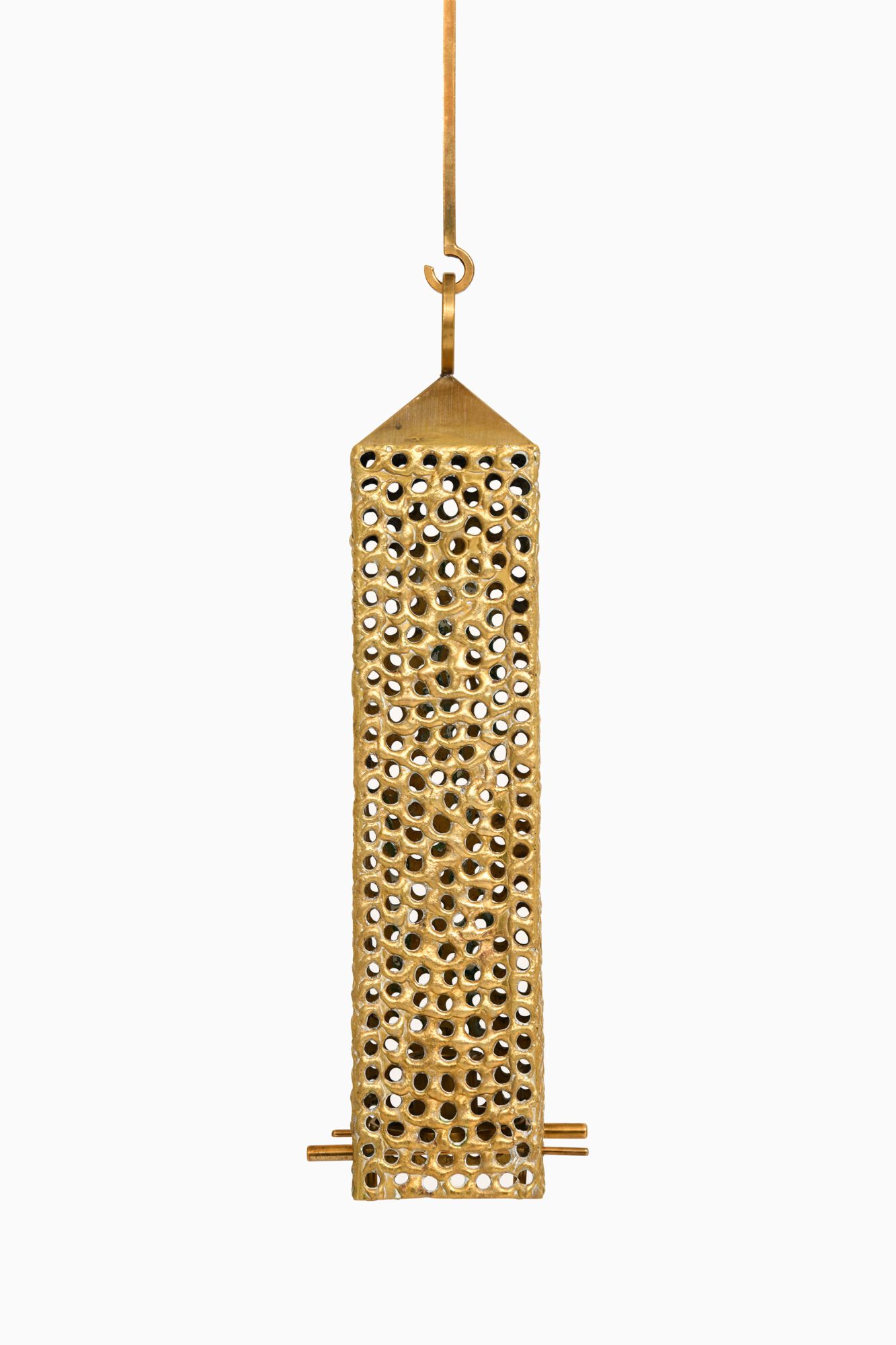 Pierre Forsell hanging lantern in brass at Studio Schalling