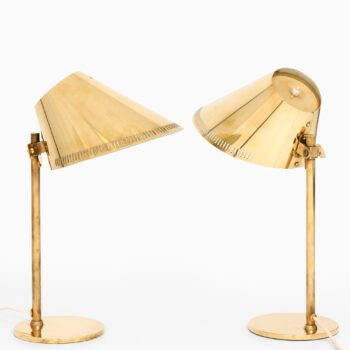 Paavo Tynell table lamp model 9227 in brass at Studio Schalling