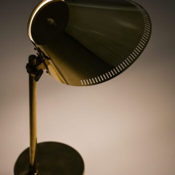 Paavo Tynell table lamp model 9227 in brass at Studio Schalling