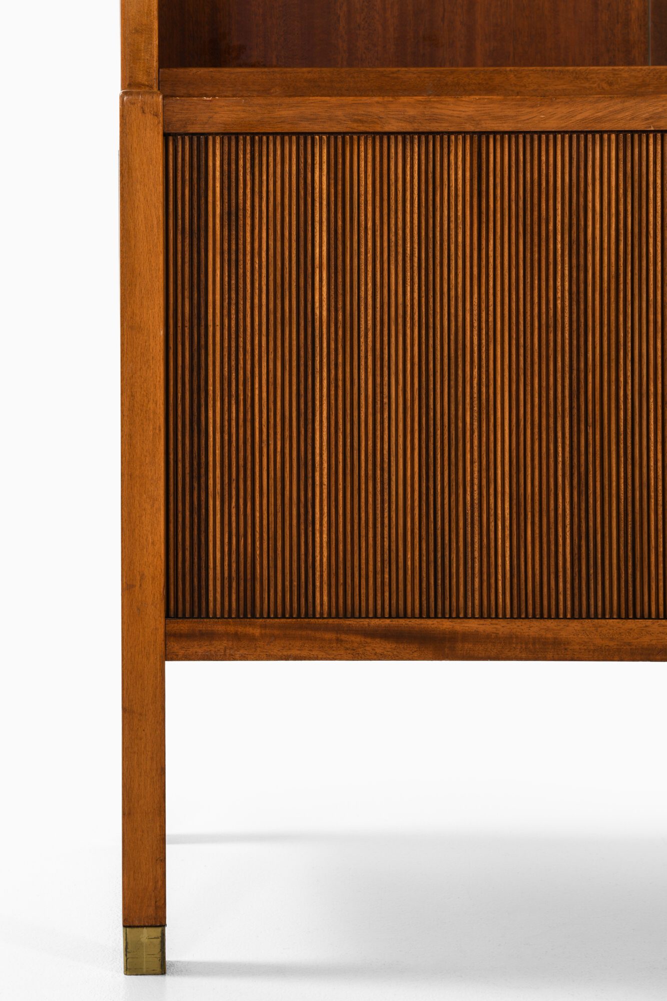 Carl-Axel Acking cabinets in walnut and brass at Studio Schalling