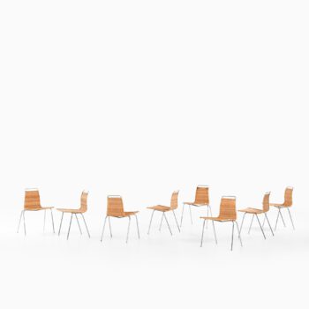 Poul Kjærholm PK-1 dining chairs at Studio Schalling