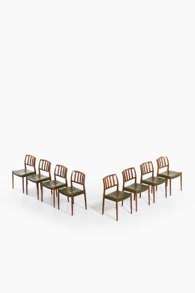 Niels O. Møller dining chairs model 83 at Studio Schalling