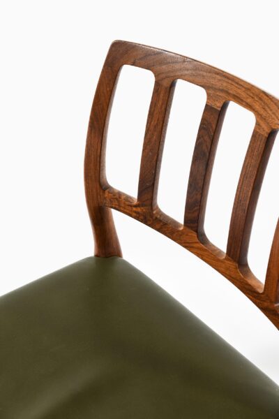 Niels O. Møller dining chairs model 83 at Studio Schalling