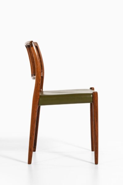 Niels O. Møller dining chairs model 83 at Studio Schalling