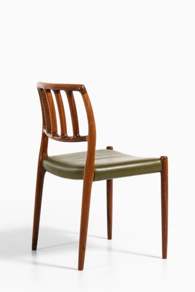 Niels O. Møller dining chairs model 83 at Studio Schalling