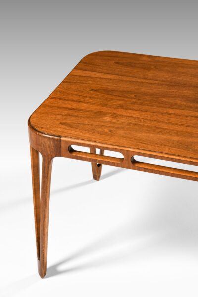 Carl-Axel Acking coffee table in mahogany at Studio Schalling