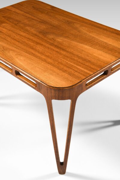 Carl-Axel Acking coffee table in mahogany at Studio Schalling