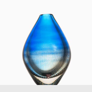 Sven Palmqvist glass vase by Orrefors at Studio Schalling