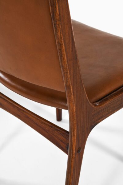 Johannes Andersen dining chairs in rosewood at Studio Schalling