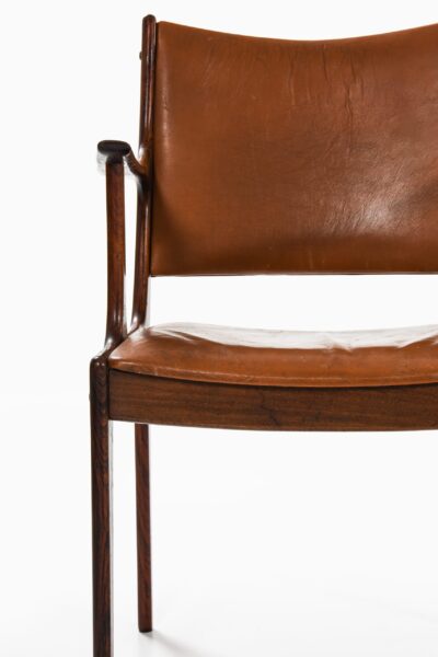 Johannes Andersen dining chairs in rosewood at Studio Schalling