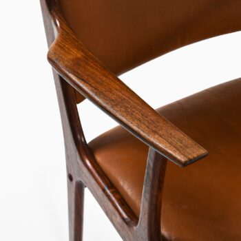 Johannes Andersen dining chairs in rosewood at Studio Schalling