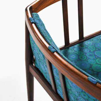 Illum Wikkelsø easy chairs in rosewood at Studio Schalling