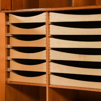 Mogens Koch bookcase in oregon pine at Studio Schalling