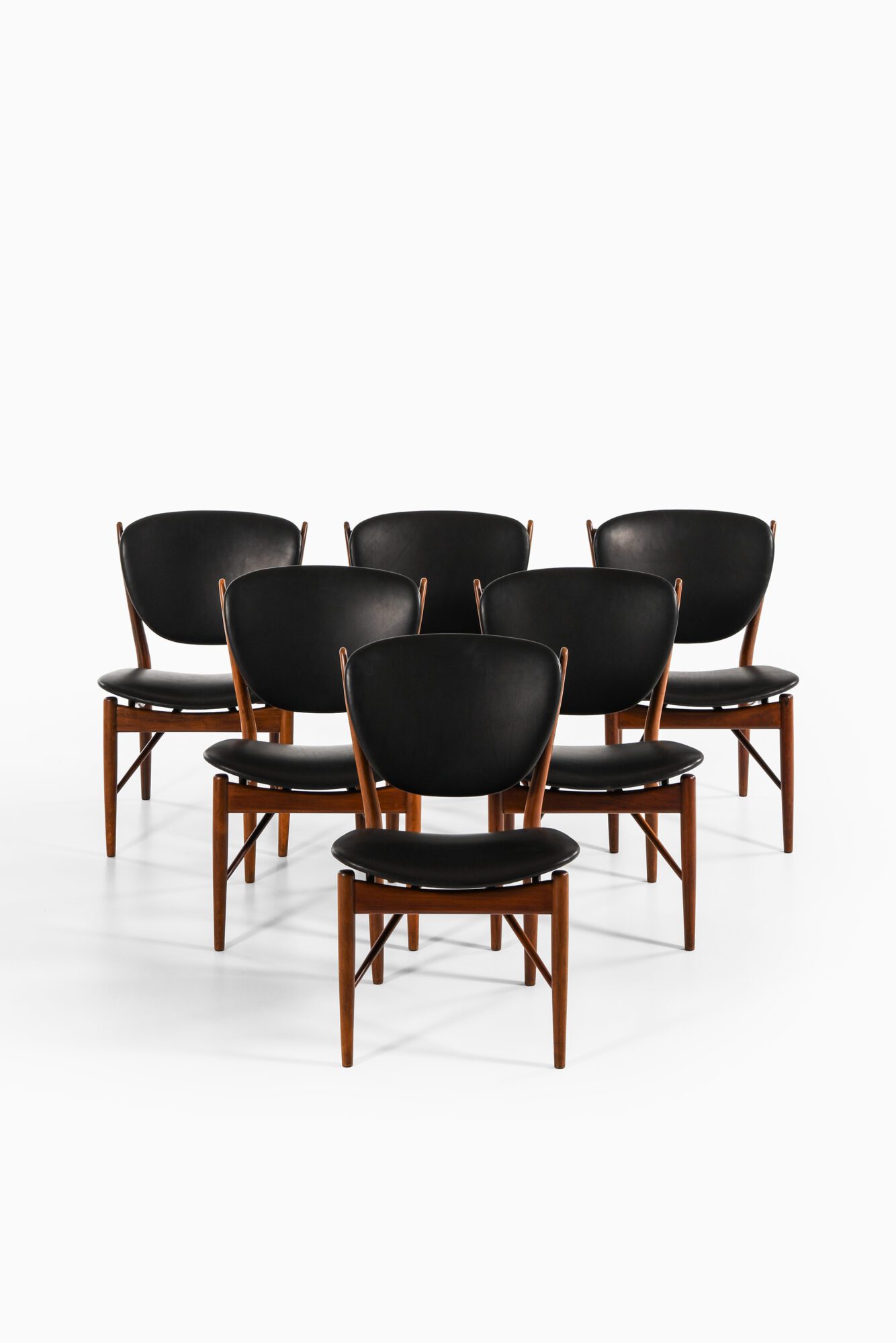 Finn Juhl dining chairs model FJ-51 at Studio Schalling