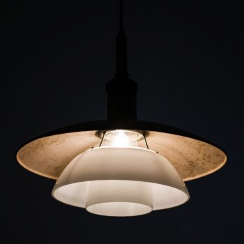 Poul Henningsen ceiling lamp model PH 4/4 at Studio Schalling