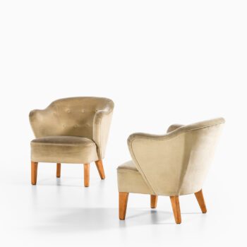 Flemming Lassen pair of easy chairs at Studio Schalling