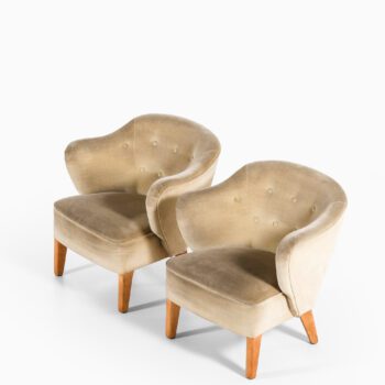 Flemming Lassen pair of easy chairs at Studio Schalling