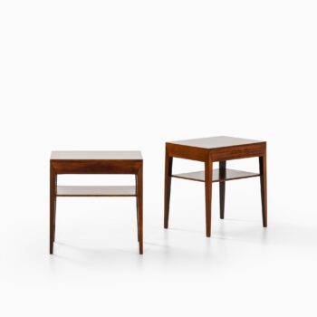 Severin Hansen bedside tables in rosewood at Studio Schalling