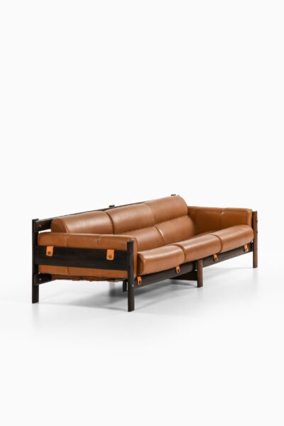 Percival Lafer sofa in rosewood at Studio Schalling