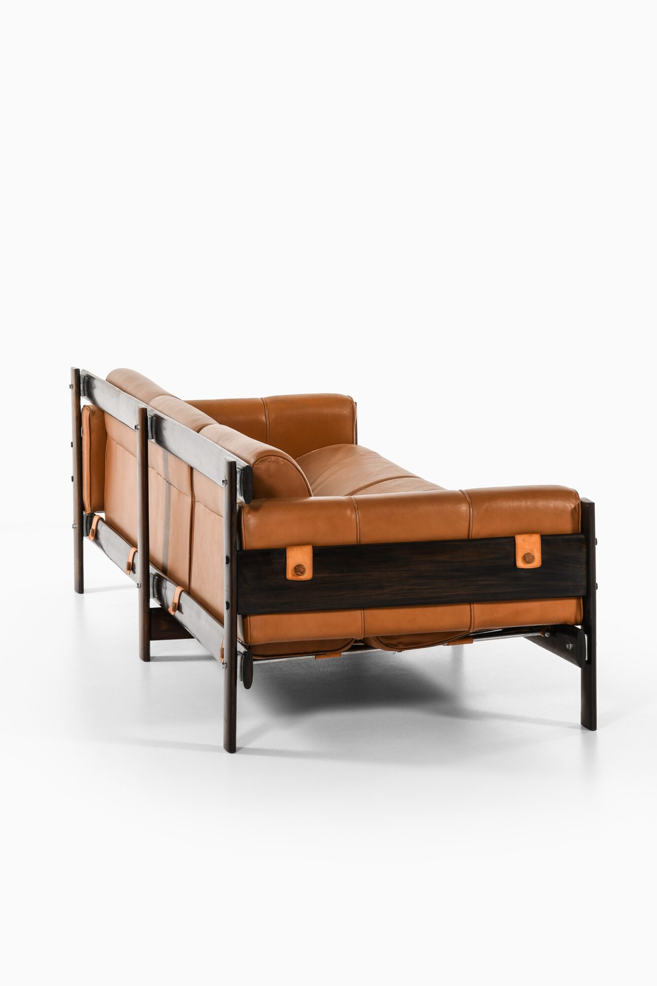 Percival Lafer sofa in rosewood at Studio Schalling