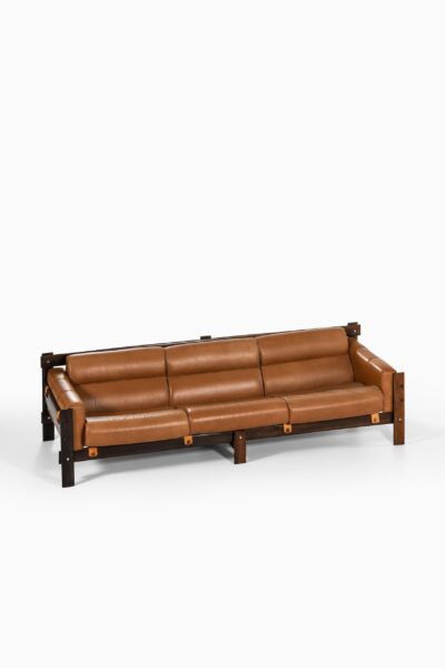 Percival Lafer sofa in rosewood at Studio Schalling