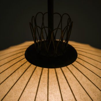 Ceiling lamp in brass and shade at Studio Schalling