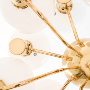 Hans-Agne Jakobsson ceiling lamp in brass at Studio Schalling