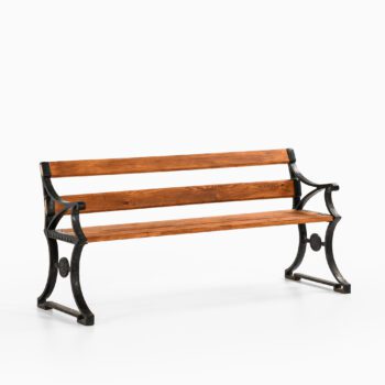 Folke Bensow sofa in cast iron at Studio Schalling