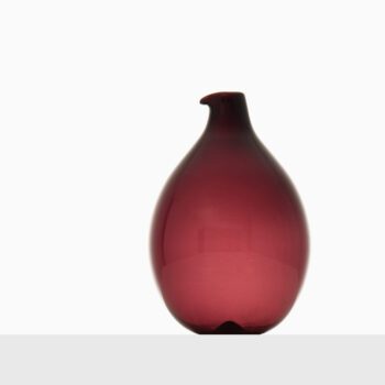 Timo Sarpeneva glass vase model Pullo at Studio Schalling