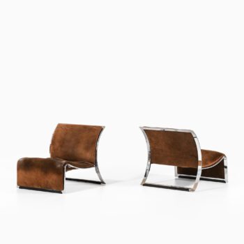Introini Vittorio easy chairs by Saporiti at Studio Schalling