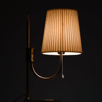 Table lamps in brass by unknown designer at Studio Schalling
