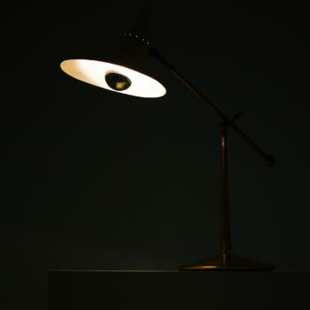 Gaetano Sciolari table lamp in brass at Studio Schalling