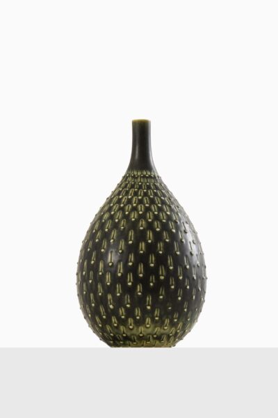 Stig Lindberg ceramic vase by Gustavsberg at Studio Schalling