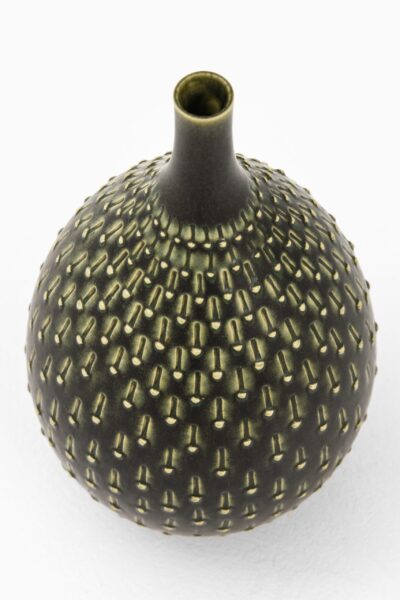 Stig Lindberg ceramic vase by Gustavsberg at Studio Schalling