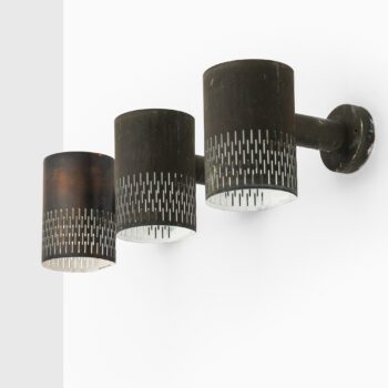 Hans Bergström wall lamps model 1070 at Studio Schalling