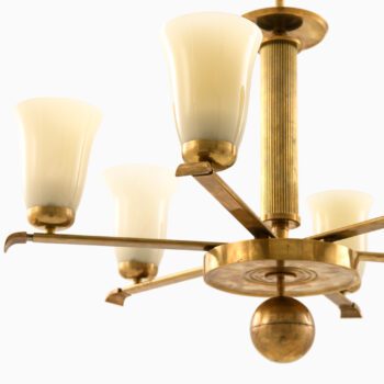Paavo Tynell ceiling lamp model 1447 at Studio Schalling