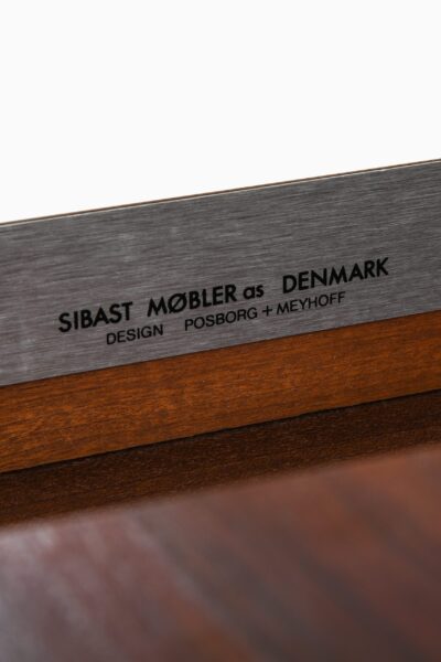 Posborg & Meyhoff desk in rosewood at Studio Schalling