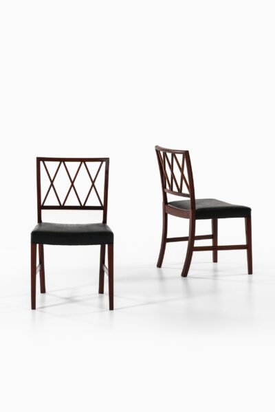 Ole Wanscher dining chairs by A.J. Iversen at Studio Schalling