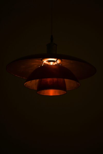 Poul Henningsen ceiling lamp model PH-5/5 at Studio Schalling