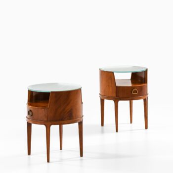 Axel Larsson bedside tables by Bodafors at Studio Schalling