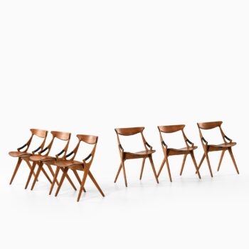 Arne Hovmand-Olsen dining chairs at Studio Schalling