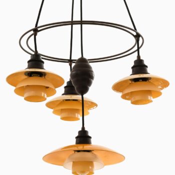 Poul Henningsen ringkrone ceiling lamp at Studio Schalling