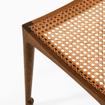 Bernt Petersen stool in oak and cane at Studio Schalling