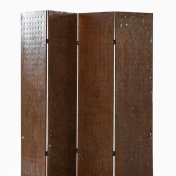 Mats Theselius room divider in copper at Studio Schalling