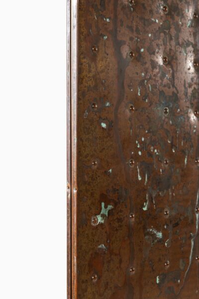 Mats Theselius room divider in copper at Studio Schalling