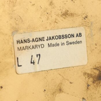 Hans-Agne Jakobsson oil lamps model L-47 at Studio Schalling