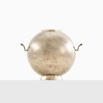 Folke Arström vase in pewter at Studio Schalling