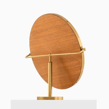 Josef Frank table mirror in brass at Studio Schalling
