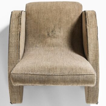 Bo Wretling easy chair in the original fabric at Studio Schalling