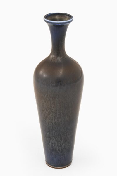 Berndt Friberg ceramic vase in hare fur glaze at Studio Schalling
